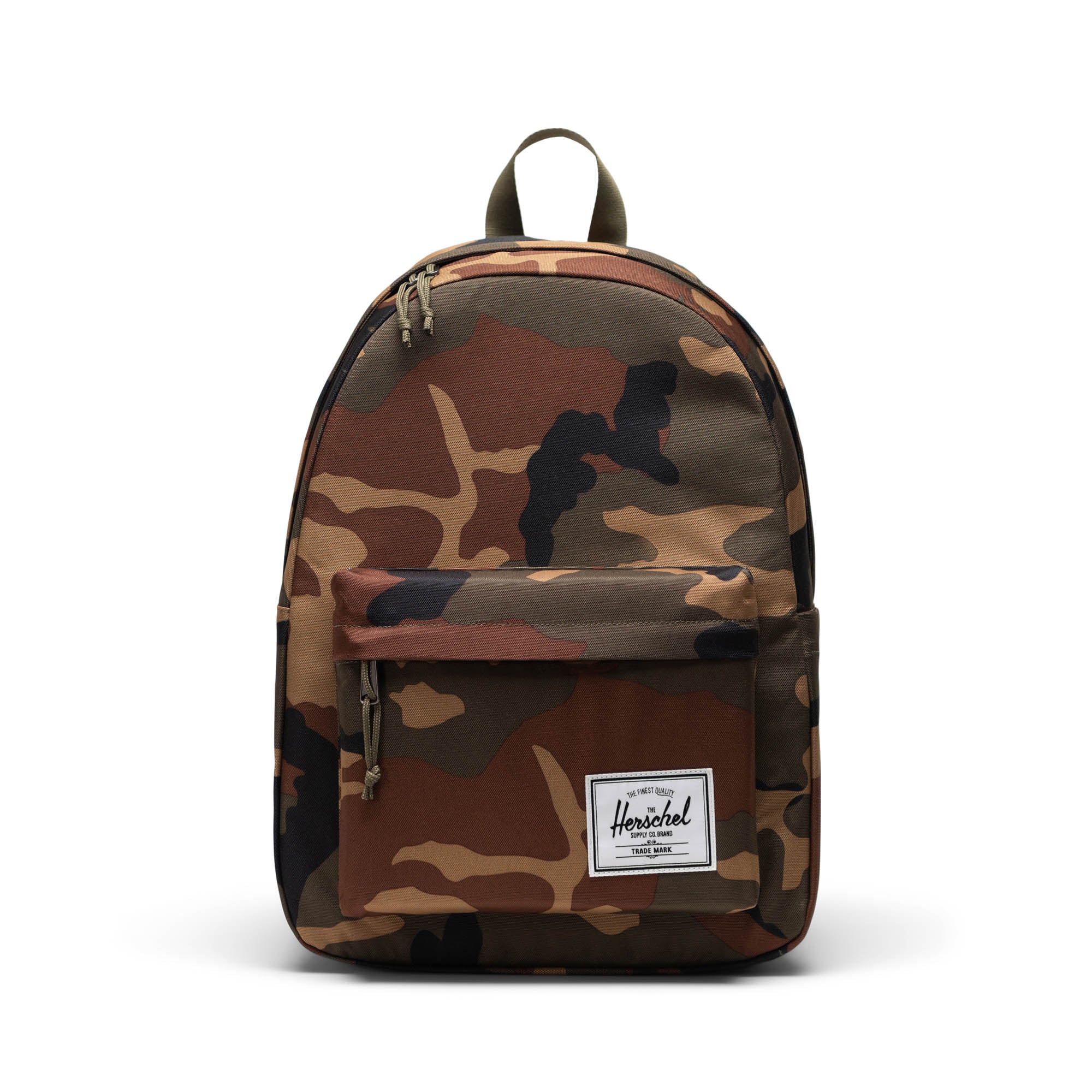 Kamuflaj Herschel Classic Su İtici Kumaş Sırt Çantası, 14" Laptop Uyumlu, 26 L